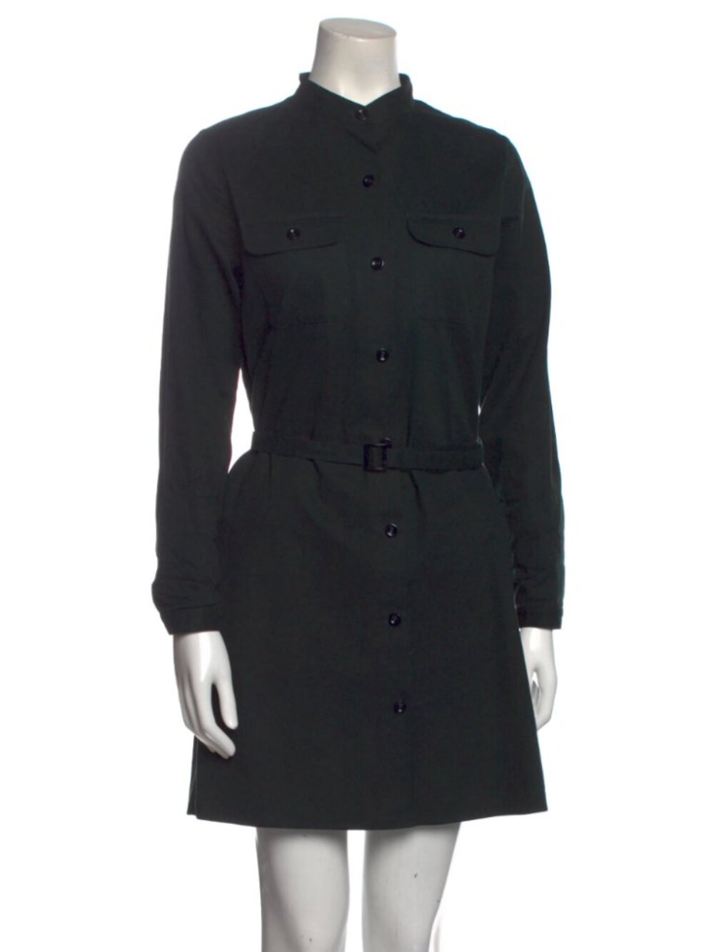 A.P.C.  Mock Neck Mini Dress  Black | Size: S